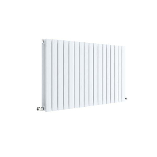 (Anthracite) Nuie Sloane Horizontal Double Panel Designer Radiator, UK Radiators