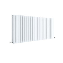 (Anthracite) Nuie Sloane Horizontal Double Panel Designer Radiator, UK Radiators