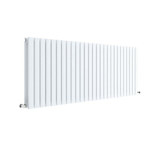 (Anthracite) Nuie Sloane Horizontal Double Panel Designer Radiator, UK Radiators