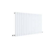 (Satin White) Nuie Sloane Horizontal Single Panel Radiator, Designer Radiator