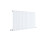 (Satin White) Nuie Sloane Horizontal Single Panel Radiator, Designer Radiator 1