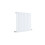 (Satin White) Nuie Sloane Horizontal Single Panel Radiator, Designer Radiator 1