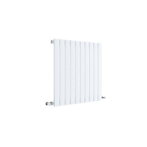 (Satin White) Nuie Sloane Horizontal Single Panel Radiator, Designer Radiator