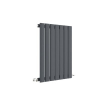 (Anthracite) Nuie Sloane Horizontal Single Panel Radiator, Designer Radiator