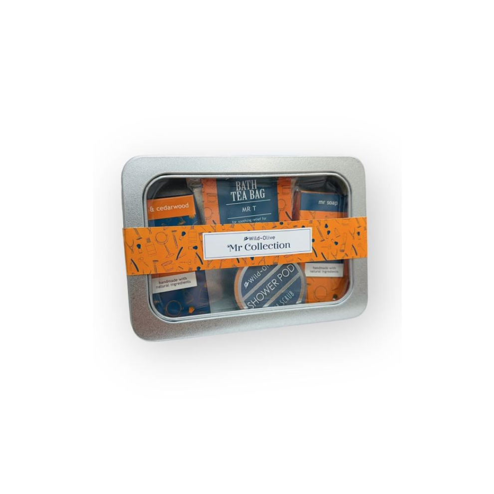 Wild Olive The Mr Collection Treat Gift Tin