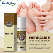 New 2023 South Moon Fungal Combat Feet Spray Foot Sterilize Spray Herbal Antifungal Infection Toe Treatment Onychomycosis Anti Bacterial Linghai