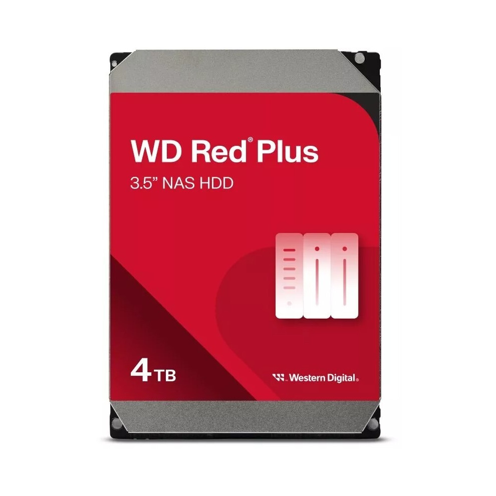 WD Red Plus 4TB NAS Hard Drive