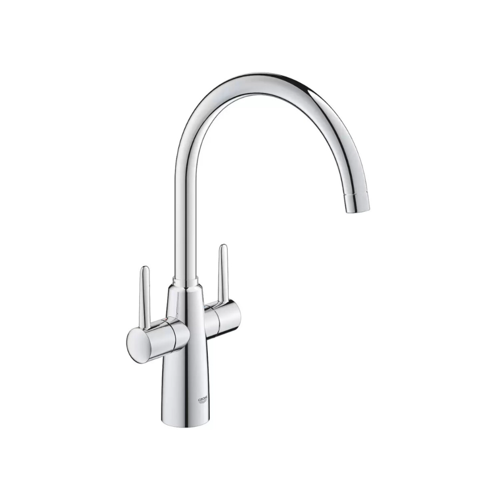 GROHE Ambi Kitchen Tap Mixer Dual Lever in Chrome
