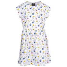 (7/8, White) Trespass Girls All Over Printed Dress - Happiness