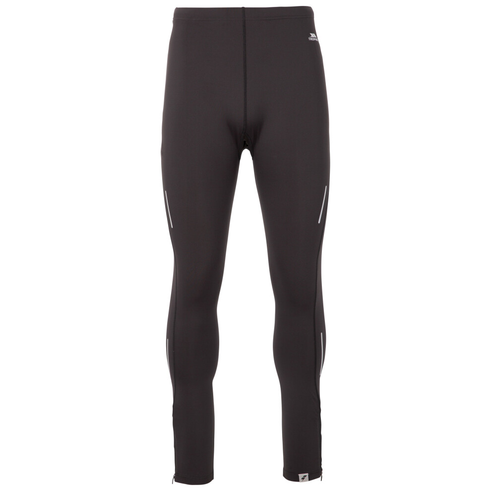 (M, Black) Trespass Mens Leggings Activewear Jaxon