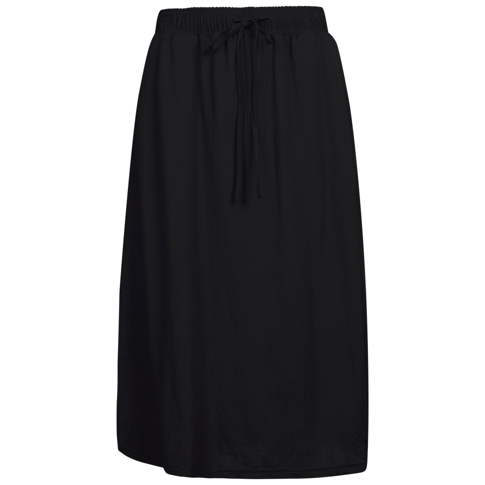 (14, Black) Trespass Womens Casual Skirt Mid Length  Connie