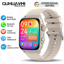 (Rosa) 2025 NFC Smart Watch Display Mostra sempre l'ora Chiamata Bluetooth Serie 9 Orologio Quadrante personalizzato