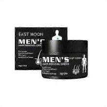 Hair removal cream,East Moon Men's Hair Removal Cream Armpit Hair Removal Leg Hair Chest Hair Cleansing Mild Non-Exciting Portable Hair Removal - 50G