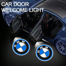 (4pcs) LED Car Door Light Welcome Logo Lights For BMW E46 E39 E90 E60 E36 F30 F10 E34 E30 F20 E92 M3 M4 M5 X5 X6