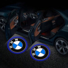 (BMW) 2PCS LED Car Door Logo Welcome Light Laser Projector Lamp Car Accessories For BMW M X1 X2 X3 X5 X4 X6 X7 E46 E90 E60 F30 F10