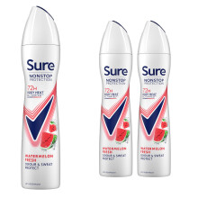 (Uplift&Fresh-3PK) Sure Women 72H Nonstop Protection Deodorant
