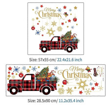 Aspirapolvere - Scopa 1 Set Adesivo da Parete Buon Natale