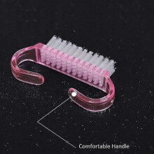 Aspirapolvere - Scopa 10 pezzi Spazzole per unghie con manico, Spazzole per la pulizia delle unghie