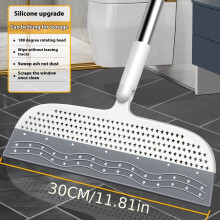 Aspirapolvere - Magic Sweep Mocio in silicone a doppio uso e Mocio senza peli per la pulizia dei pavimenti