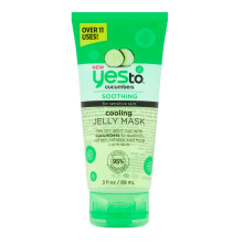 Masque Gel Rafraîchissant Yes To Cucumber, Gel Léger Hydratant Pour Peau Cool et Apaisée