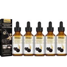 5pcs Grey Hair Reverse Serums Ganoderma Nutrient Natural Darkening Serums 30ml Anti-greying Hair Ser