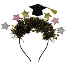 Graduation Headpiece with Unique Star Doctor Hat Details Cute Hairband Party Headband Perfect for Your Ceremony