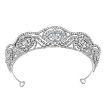 Zirconia Crystal Shiny Hair Hoop Royal Style for Rhinestone Headwear Princess Headpieces Hair Accessories for Wedding Pa