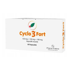 Cyclo 3 Fort , flexibility of venous vessels, elastyczność naczyń żylnych, 60caps