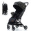 Portable Baby Stroller One-Hand Folding Pushchair WITH Adjustable Backrest Footrest 1