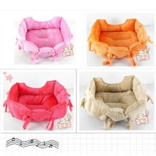 Cute Pet Puppy Dog Cat Soft Bed House Warm Cushion Mat Kennel Nest