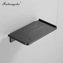 Estantes de plástico negros para accesorios de baño, estantería de almacenamiento, estantes negros, cesta de ducha