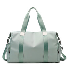 (Verde) Maletas personalizadas de gran capacidad, bolsos de tela impermeables, maletas para mujer, bolsos de yoga,