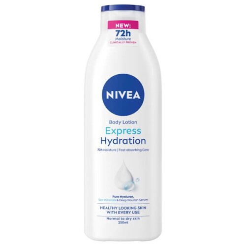 NIVEA 3 x Nivea Body Lotion Express Hydration 250ml