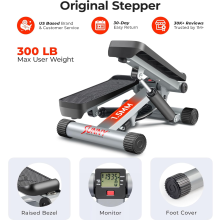 Sunny Health & Fitness Mini Steppers for Exercise
