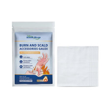 South Moon Burn Care Gauze: Sterile Gauze for Wound Cleaning, Bleeding Control, and Dust-Proof Breathable Mesh Gauze