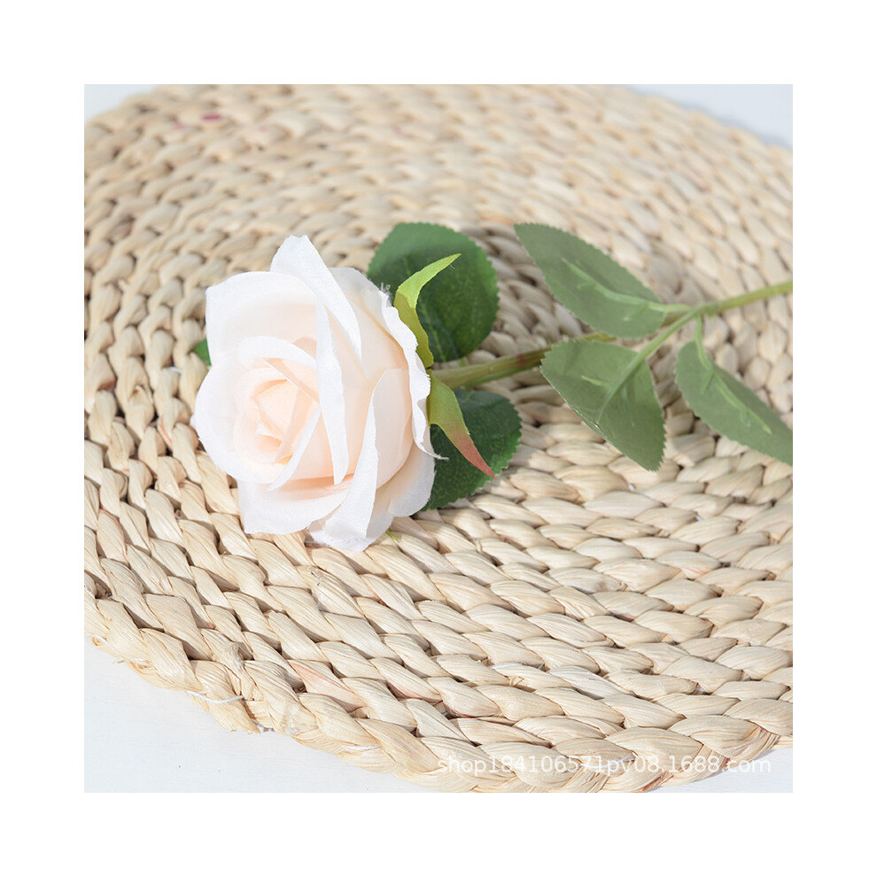 (StyleZ) Single Velvet Rose Simulation Flower For Photography Props And  Decor Home-image-OPC-PHDJRYS-NEW
