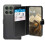 (Black) Case For Motorola edge 60 Pro Wallet Flip Cover 7