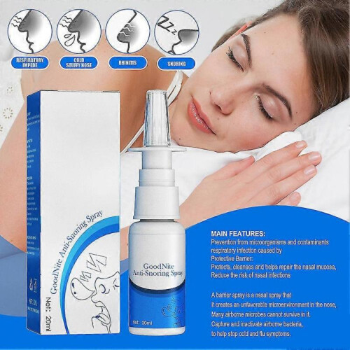 New South moon Antisnoring Spray Nasal Easy To Use Longlasting Formula Stop Snoring Solution Snoring 1