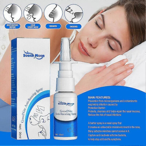 New South moon Antisnoring Spray Nasal Easy To Use Longlasting Formula Stop Snoring Solution Snoring 2