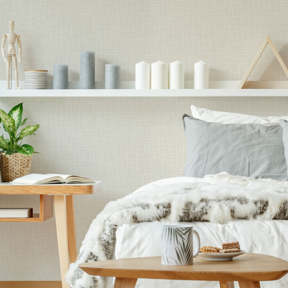 Superfresco Easy Natural  Hessian Wallpaper