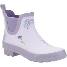 (Purple, 5 (Adults')) Cotswold Wildflower Ankle Rubber Women's Lilac Wellington Boots