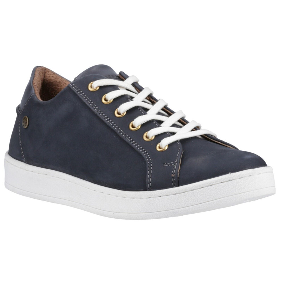 Cotswold (Blue, 8 (Adults')) Radcot Leather Women's Navy Trainers