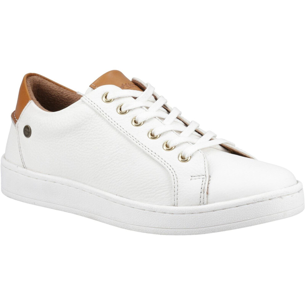 Cotswold (White, 4 (Adults')) Radcot Leather Women's White Trainers