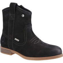 (Black, 4 (Adults')) Cotswold Signet Leather Women's Black Boots