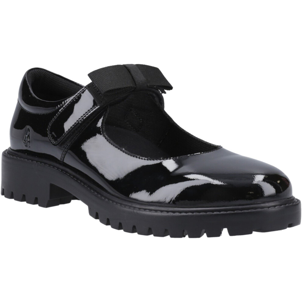 Hush Puppies Women's Black Astrid Bow Patent Senior In | : Size 5 - Image 6