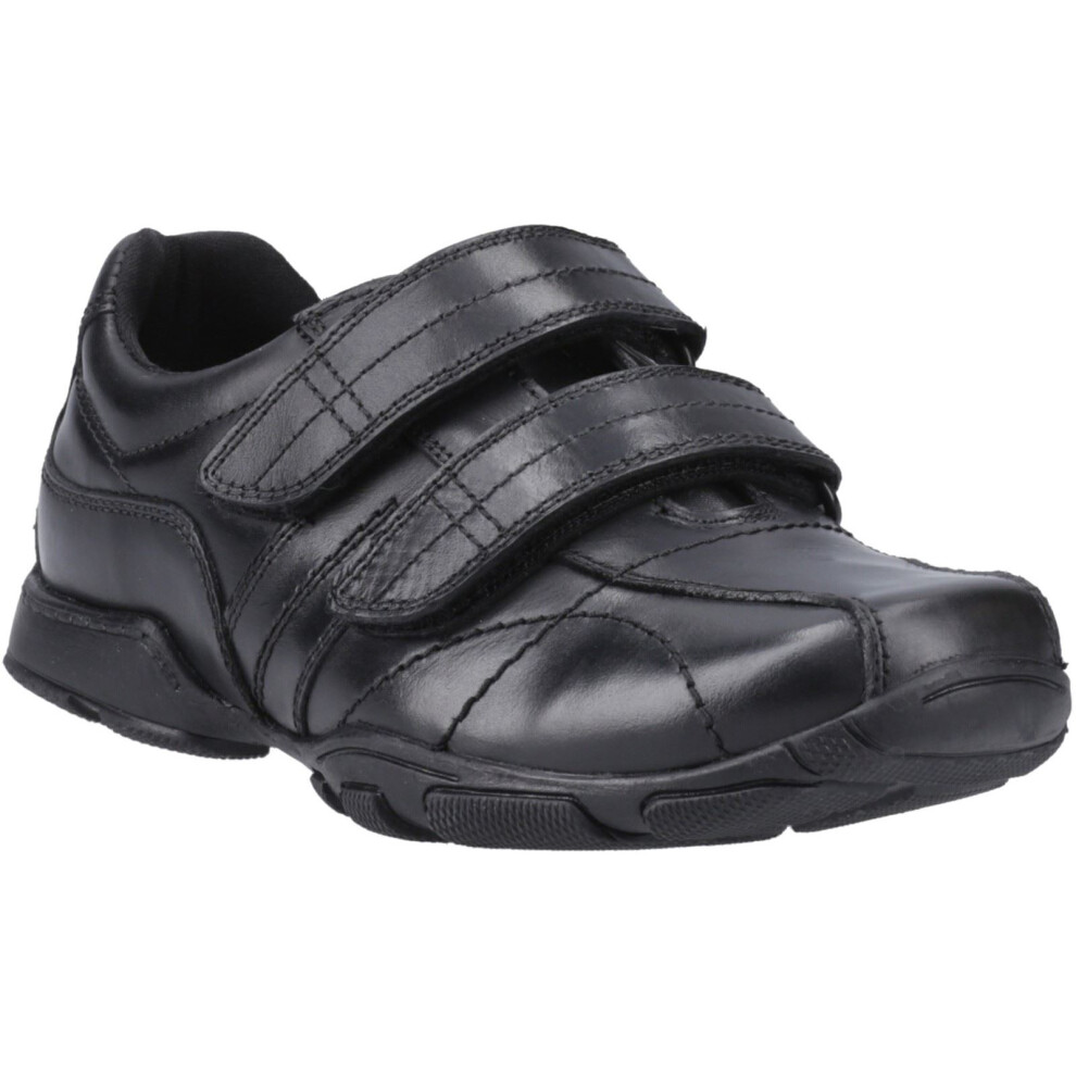 Hush Puppies (, 12 (Adults')) Vance Leather Boys's Loafers Black