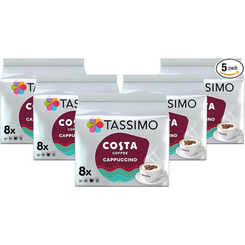 Tassimo Tassimo Costa Cappuccino Coffee Pods x 8