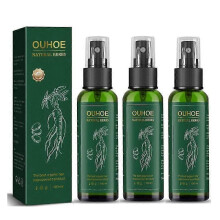 (3pcs) 1-3pcs  Ginseng Hair nutrient Spray Anti Hair Loss  For Men Women Regrowth Growth treatment for thinning hair