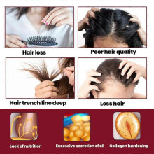 2pcs Hair Care Foam  for Repair Hair Root Fast Effective Repair Prevent Hair Thinning Dry Frizzy