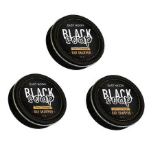 (3pcs) 1-3pcs Soap Hair Darkening Shampoo Bar Repair Gray White Hair Color Dye Hair Nourishing, Shampoo Natural Grey Gloss Black Soap For Men